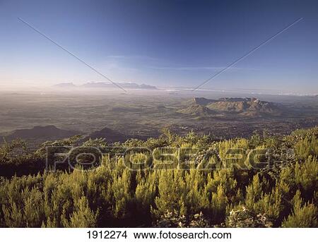 Picture - Scenic View From Mountain Top. Fotosearch