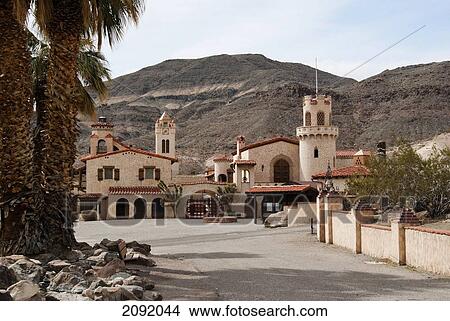 Picture - Scotty's Castle In Death Valley National Park; California Usa. Fotosearch