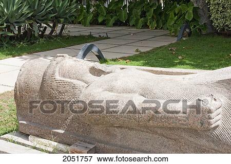 Sculpture At The Open Air Museum At Kom El-Dikka Archaeological Site, Alexandria, Al Iskandar View Large Photo Image Stock Photo - Sculpture At The Open Air Museum At Kom El-Dikka Archaeological Site, Alexandria, Al Iskandar. Fotosearch