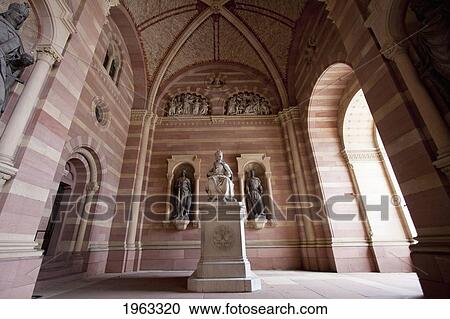 Sculpture Of Rudolf Von Habsburg In The Entrance Of The Speyer Cathedral, (Officially The Imperial Cathedral Basilica Of The Assumption And St Stephen), Speyer, Germany View Large Photo Image Stock Image - Sculpture Of Rudolf Von Habsburg In The Entrance Of The Speyer Cathedral, (Officially The Imperial Cathedral Basilica Of The Assumption And St Stephen), Speyer, Germany. Fotosearch