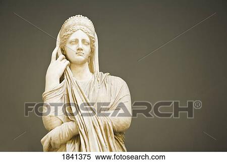 Sculpture Of Woman; Rome, Italy View Large Photo Image Stock Photography - Sculpture Of Woman; Rome, Italy. Fotosearch