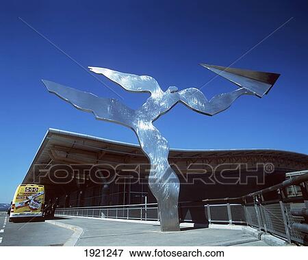 Sculpture Outside Oslo Gardermoen International Airport; Oslo, Norway View Large Photo Image Stock Photo - Sculpture Outside Oslo Gardermoen International Airport; Oslo, Norway. Fotosearch