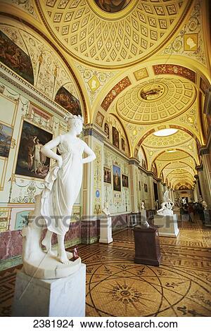 Picture - Sculptures by Antonio Canova in State Hermitage Museum; St. Petersburg, Russia. Fotosearch