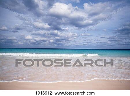 Sea And Sand At Pink Sands Beach View Large Photo Image Stock Image - Sea And Sand At Pink Sands Beach. Fotosearch