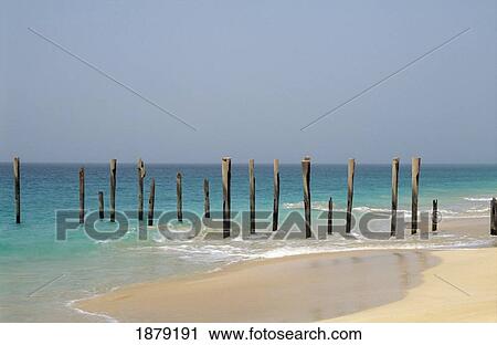 Sea Shore, Maio Island View Large Photo Image Stock Image - Sea Shore, Maio Island. Fotosearch
