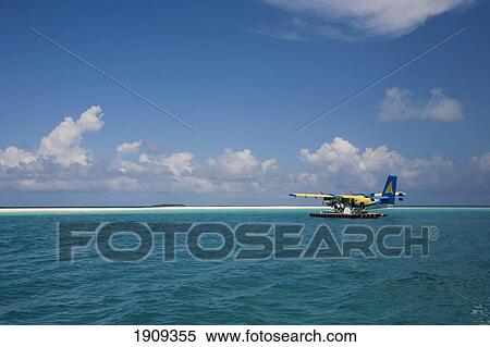 Seaplane At Soneva Fushi, Northern Atoll, Maldive View Large Photo Image Stock Photography - Seaplane At Soneva Fushi, Northern Atoll, Maldive. Fotosearch