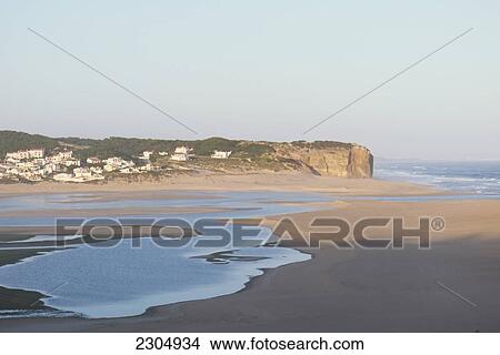 Seashore; Portugal View Large Photo Image Picture - Seashore; Portugal. Fotosearch