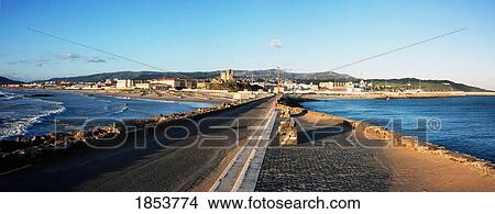 Picture - Seashore Town; Tarifa, Cadiz, Spain. Fotosearch