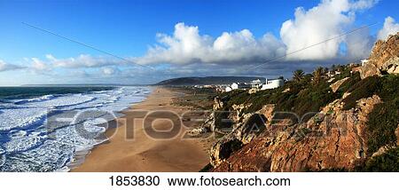 Stock Image - Seashore, Zahara De Los Atunes; Cadiz, Spain. Fotosearch
