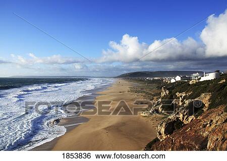 Stock Photograph - Seashore, Zahara De Los Atunes; Cadiz, Spain. Fotosearch