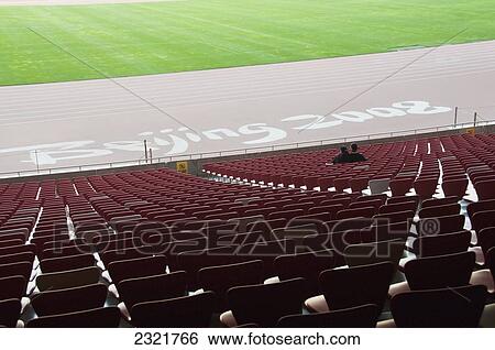 Seating in Bird's Nest Stadium; Beijing, China View Large Photo Image Stock Photograph - Seating in Bird's Nest Stadium; Beijing, China. Fotosearch