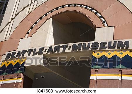 Stock Photo - Seattle Art Museum; Seattle, Washington State, Usa. Fotosearch