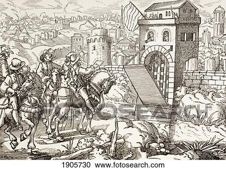 Seige Of A Town. The Beseiging Army Reads Terms For The Town To Surrender And Open The Gates. From Military And Religious Life In The Middle Ages By Paul Lacroix Published London Circa 1880. View Large Photo Image Stock Image - Seige Of A Town. The Beseiging Army Reads Terms For The Town To Surrender And Open The Gates. From Military And Religious Life In The Middle Ages By Paul Lacroix Published London Circa 1880.. Fotosearch