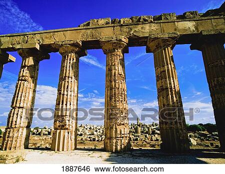 Stock Photograph - Selinunte Ruins. Fotosearch