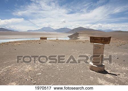 Sendero De Chile Information Sign By Laguna Verde, Antofagasta Region, Chile View Large Photo Image Stock Photo - Sendero De Chile Information Sign By Laguna Verde, Antofagasta Region, Chile. Fotosearch