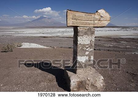 Sendero De Chile Sign In Amincha, Antofagasta Region, Chile View Large Photo Image Stock Photo - Sendero De Chile Sign In Amincha, Antofagasta Region, Chile. Fotosearch