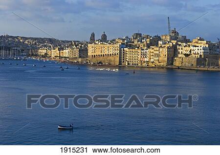 Senglea As Seen From Valletta View Large Photo Image Stock Image - Senglea As Seen From Valletta. Fotosearch
