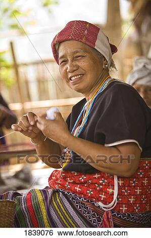 Senior Woman From Lahu Shi Balah Tribe, Tong Luang Village-Collection Of Eco-Agricultural Villages From Around Thailand; Chiang Mai, Thailand View Large Photo Image Stock Photograph - Senior Woman From Lahu Shi Balah Tribe, Tong Luang Village-Collection Of Eco-Agricultural Villages From Around Thailand; Chiang Mai, Thailand. Fotosearch