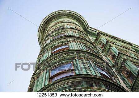Stock Photo - Sentinel building, a landmark building; San Francisco, California, United States of America. Fotosearch