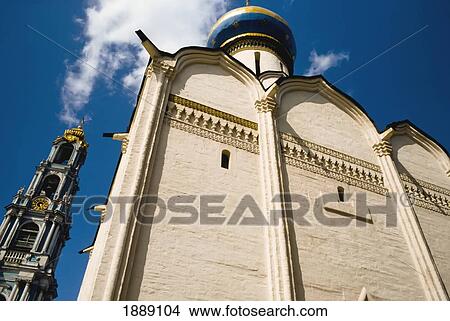 Sergiev Posad Monastery, Low Angle View View Large Photo Image Picture - Sergiev Posad Monastery, Low Angle View. Fotosearch
