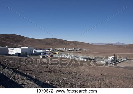 Stock Image - Service Area Of The European Southern Observatory, Paranal, Antofagasta Region, Chile. Fotosearch