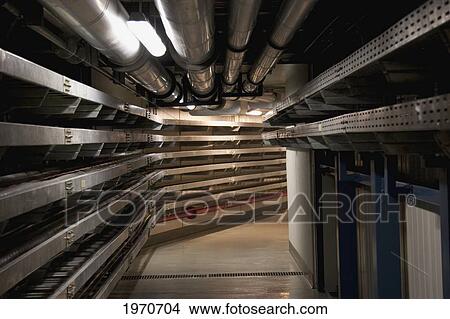 Service Tunnel Under The Control Room Of The Very Large Telescope Of The European Southern Observatory, Paranal, Antofagasta Region, Chile View Large Photo Image Picture - Service Tunnel Under The Control Room Of The Very Large Telescope Of The European Southern Observatory, Paranal, Antofagasta Region, Chile. Fotosearch