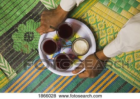 Serving Tea View Large Photo Image Stock Photo - Serving Tea. Fotosearch