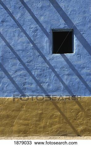 Stock Image - Shadow On Traditional Architecture. Fotosearch