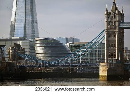 Shard Building With Tower Bridge; London, England, Uk View Large Photo Image Stock Image - Shard Building With Tower Bridge; London, England, Uk. Fotosearch