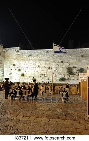 Shavout (Pentecost) At Western Wall; Jerusalem, Israel View Large Photo Image Stock Image - Shavout (Pentecost) At Western Wall; Jerusalem, Israel. Fotosearch