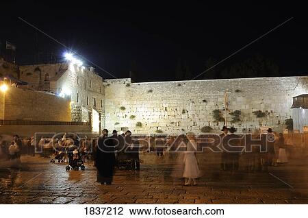 Shavout (Pentecost) At Western Wall; Jerusalem, Israel View Large Photo Image Stock Image - Shavout (Pentecost) At Western Wall; Jerusalem, Israel. Fotosearch