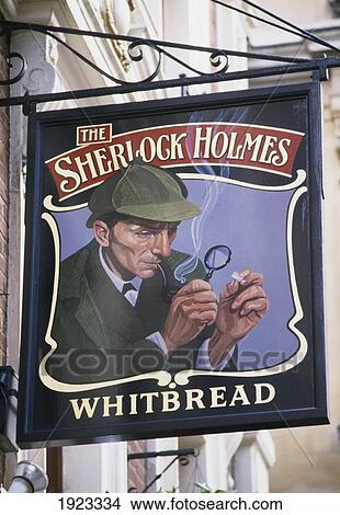 Picture - Sherlock Holmes Pub. Fotosearch