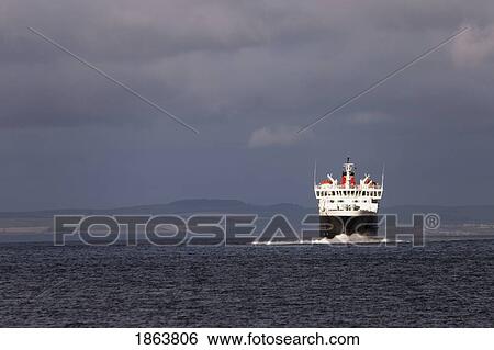 Ship On The Water View Large Photo Image Stock Photograph - Ship On The Water. Fotosearch