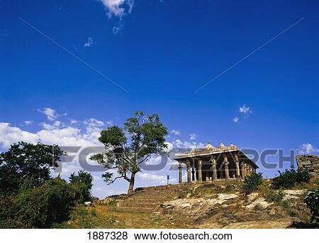 Stock Photo - Shiva Temple At Kumbhalgarh Fort Near Udaipur. Fotosearch