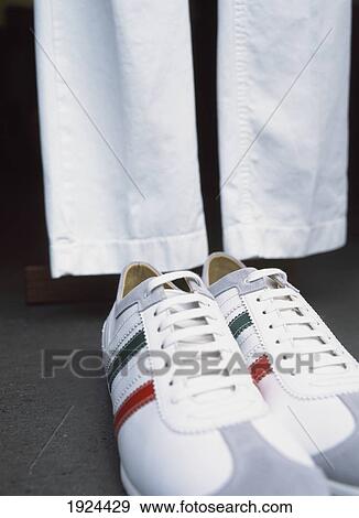Stock Photo - Shoes And Trousers In Dolce & Gabbana. Fotosearch