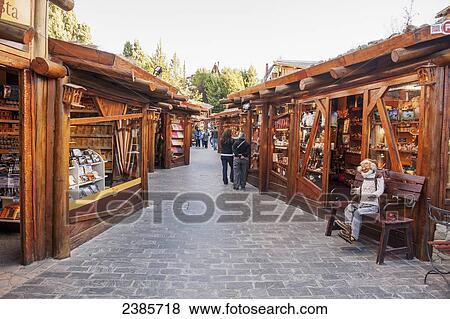 Stock Photo - Shopping Centre; El Calafate, Santa Cruz, Argentina. Fotosearch
