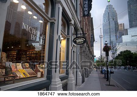Shopping Strip, Toronto, Ontario, Canada View Large Photo Image Stock Photo - Shopping Strip, Toronto, Ontario, Canada. Fotosearch