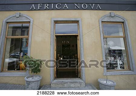 Stock Photo - Shops In Cape Quater District Cape Town South Africa. Fotosearch