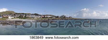 Stock Photo - Shore On Island Of Iona; Island Of Iona, Scotland. Fotosearch