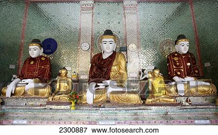 Stock Photo - Shwedagon Pagoda; Yangon, Burma. Fotosearch