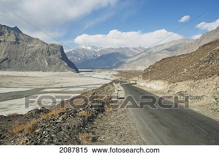 Shyok River And Haramosh Massif In The Karakoram Range, Northern Areas, Pakistan View Large Photo Image Stock Photography - Shyok River And Haramosh Massif In The Karakoram Range, Northern Areas, Pakistan. Fotosearch