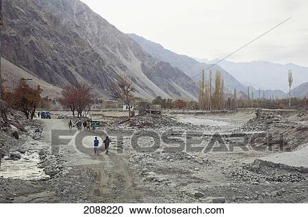 Shyok River Near Kiris, Northern Areas, Pakistan View Large Photo Image Stock Image - Shyok River Near Kiris, Northern Areas, Pakistan. Fotosearch