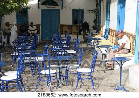 Stock Image - Sidi Bou Said, Tunisia. Fotosearch