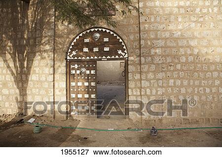 Stock Photo - Sidi Yehia Mosque, Timbuktu, Mali. Fotosearch