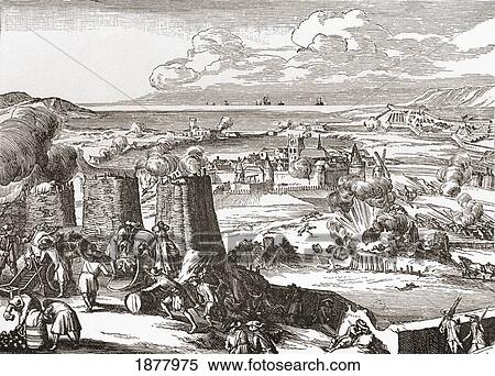 Stock Photography - Siege Of Derry, Ireland, 1689. From The Book Short History Of The English People By J. R. Green, Published London 1893. Fotosearch