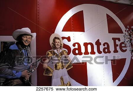 Sign And Cardbpard Cutouts, Santa Fe, New Mexico, Usa. View Large Photo Image Stock Photography - Sign And Cardbpard Cutouts, Santa Fe, New Mexico, Usa.. Fotosearch