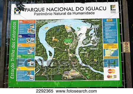 Sign For Iguacu National Parkh, Close-up of map; Curitiba, Paranaj, Brazil View Large Photo Image Stock Photography - Sign For Iguacu National Parkh, Close-up of map; Curitiba, Paranaj, Brazil. Fotosearch