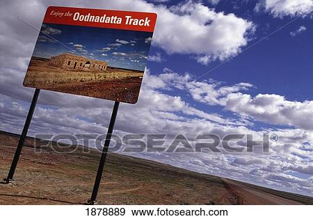 Sign For Oodnadatta Track On Dirt Road View Large Photo Image Stock Photo - Sign For Oodnadatta Track On Dirt Road. Fotosearch