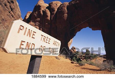 Sign In Arches National Park View Large Photo Image Stock Photo - Sign In Arches National Park. Fotosearch