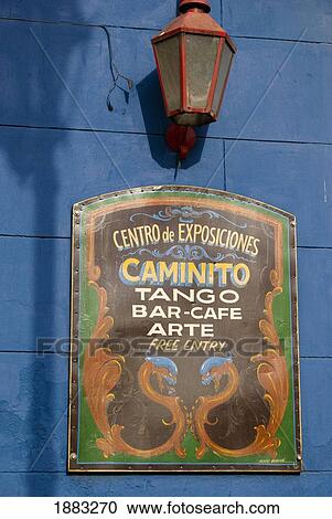 Sign On A Building On Caminito Street In La Boca; Buenos Aires, Argentina View Large Photo Image Stock Image - Sign On A Building On Caminito Street In La Boca; Buenos Aires, Argentina. Fotosearch